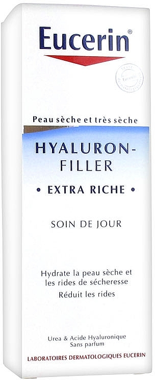 Day Cream for Face - Eucerin Hyaluron-Filler Extra Riche Day Cream — photo N2