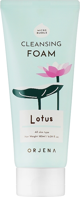 Lotus Face Cleansing Foam - Orjena Cleansing Foam Lotus — photo N1