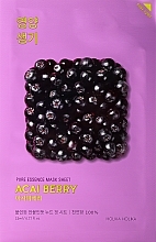 GIFT! Face Mask with Acai Berry Extract - Holika Holika Pure Essence Mask Sheet Acai Berry — photo N1