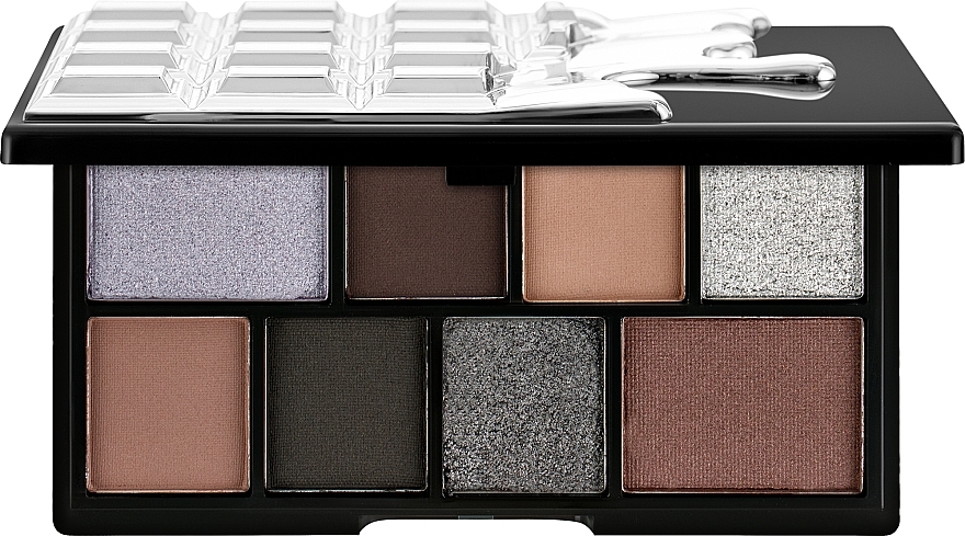 I Heart Revolution Mini Chocolate Shadow Palette - Black Pearl - Eyeshadow Palette — photo N2