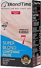 Fragrances, Perfumes, Cosmetics Hair Lightener, lightening up to 6 tones No. 7 - Blond Time Super Blonde 7