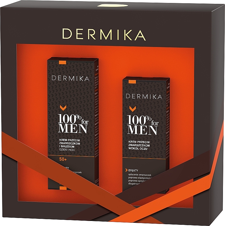 Dermika - 100% for Men (f/cr/50ml + eye/cr/15ml) — photo N1