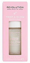 Nail Polish Base - Makeup Revolution Prep&Glow Base Coat — photo N2