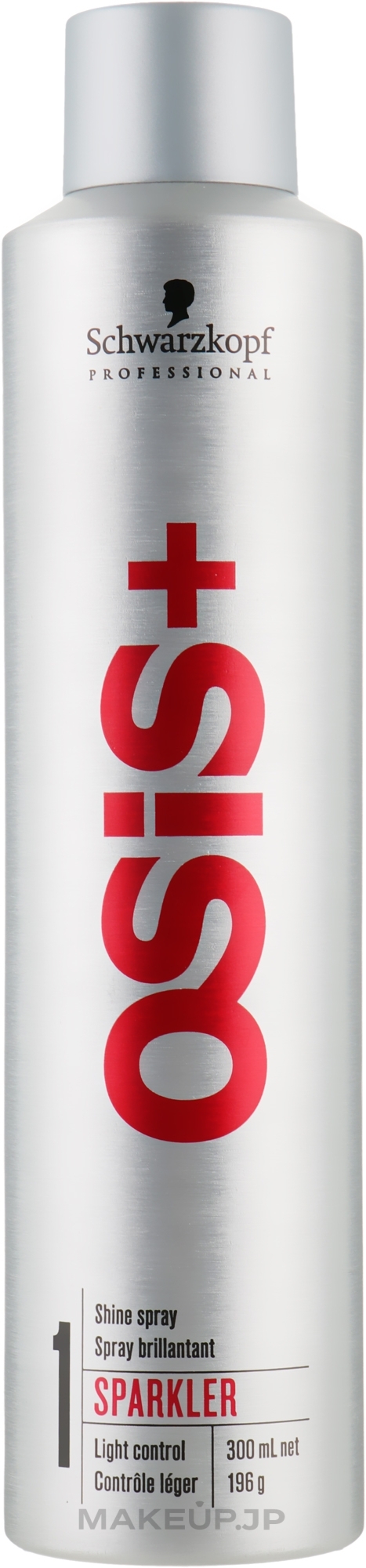 Shine Hair Spray - Schwarzkopf Professional Osis+ Sparkler Shine Spray — photo 300 ml