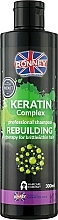 Keratin Thin & Brittle Hair Shampoo - Ronney Keratin Complex Rebuilding Shampoo — photo N1