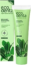 Fragrances, Perfumes, Cosmetics Whitening Toothpaste - Ecodenta Brilliant Whitening Toothpaste