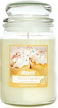 Fragrances, Perfumes, Cosmetics Vanilla Cupcake Scented Candle - Airpure Jar Scented Candle Vanilla Cupcake