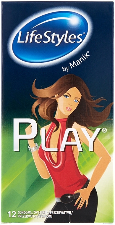 Condoms, 12 pcs - LifeStyles Play — photo N1