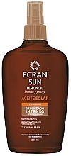 Fragrances, Perfumes, Cosmetics Intense Tanning Oil - Ecran Sun Lemonoil Intensive Tanning Oil Spf2