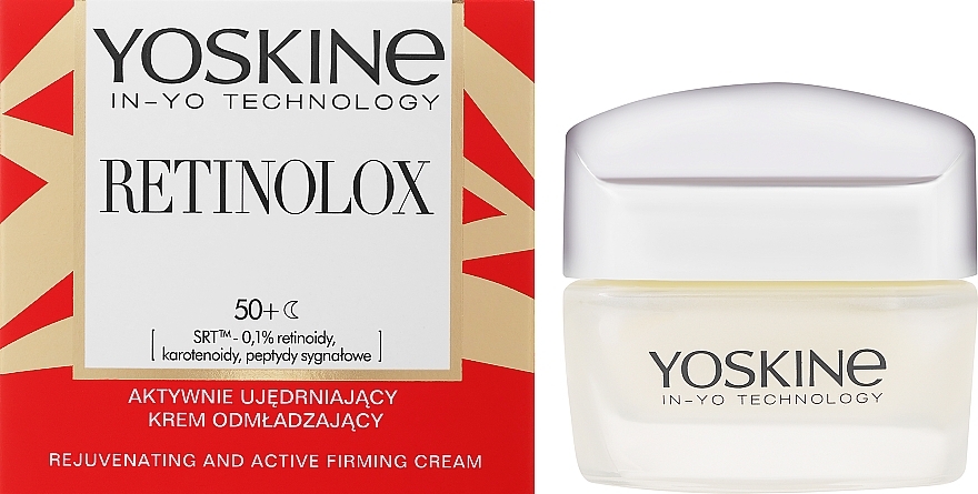 Rejuvenating & Actively Firming Cream - Yoskine Retinolox 50+ Rejuvenating And Active Firming Cream — photo N1