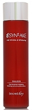 Fragrances, Perfumes, Cosmetics Anti-Aging Face Emulsion - Secret Key SYN-AKE Anti Wrinkle & Whitening Emulsion