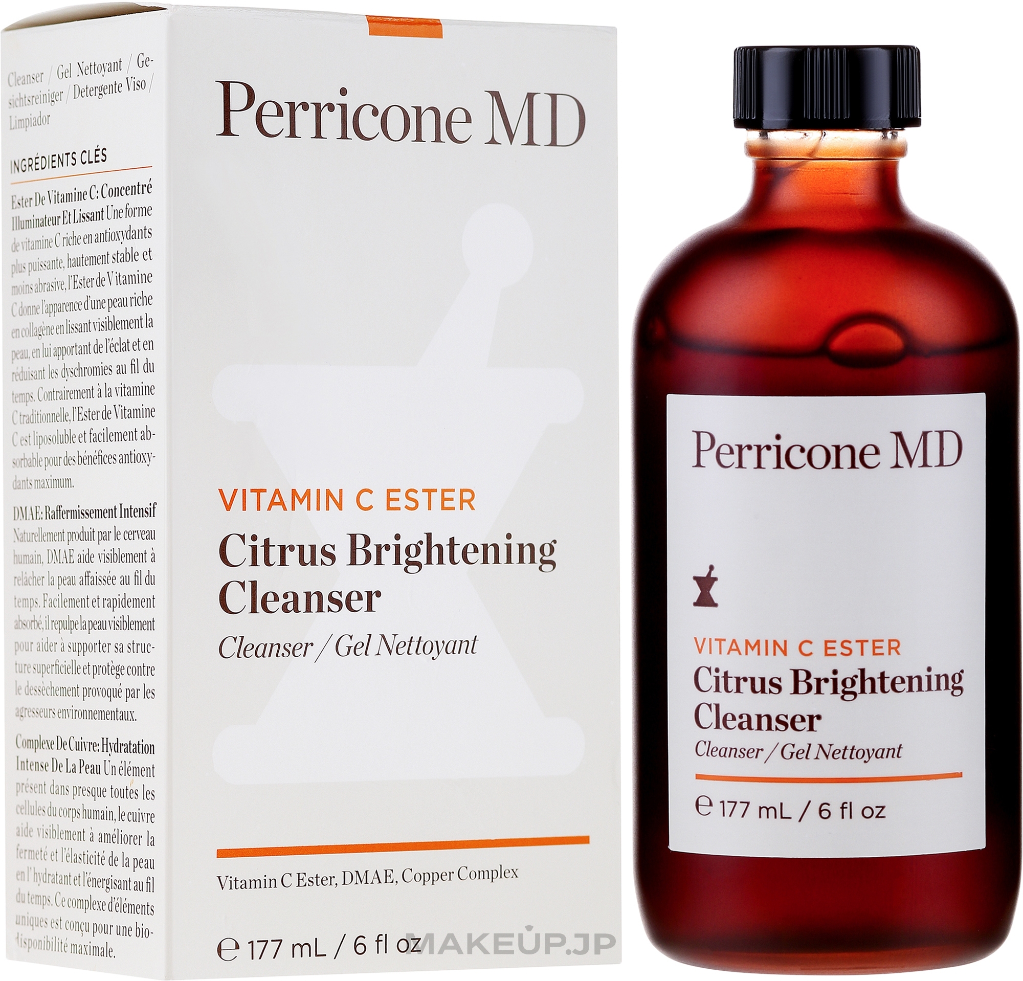 Facial Washing Gel - Perricone MD Vitamin C Ester Citrus Brightening Cleanser — photo 177 ml