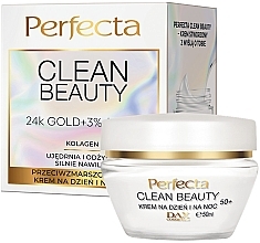 Anti-Wrinkle Face Cream 50+ - Perfecta Clean Beauty Face Cream — photo N2