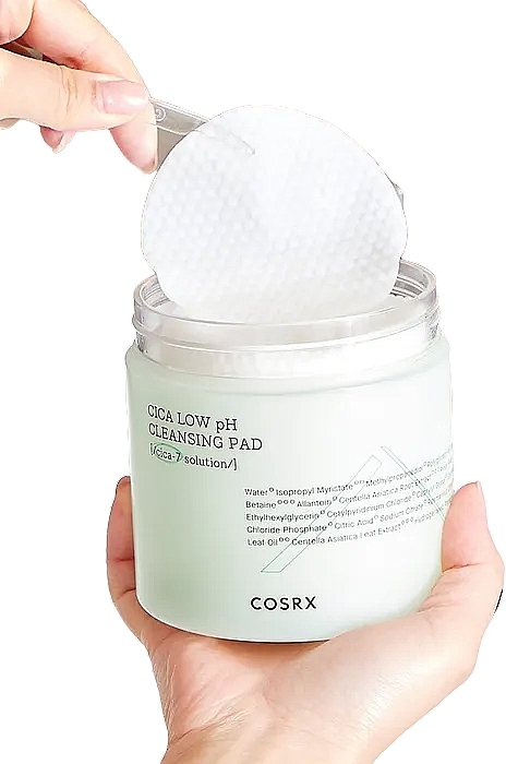 Low pH Cleansing Pad - Cosrx Pure Fit Cica Low Ph Cleansing Pad — photo N2