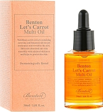 Multifunctional Serum with Carrot Seed Oil - Benton Let’s Carrot Multi Oil — photo N1