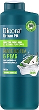 Fragrances, Perfumes, Cosmetics Matcha & Pear Shower Gel - Dicora Urban Fit Purifying Shower Gel Detox Matcha Tea & Pear