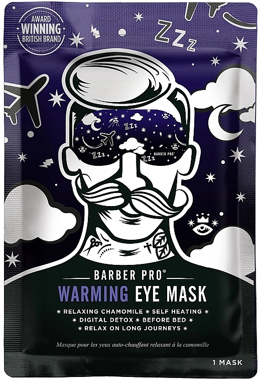 Eye Mask - BarberPro Warming Eye Mask — photo N1