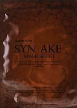 GIFT! Snake Venom Sheet Mask - Beauadd Baroness Mask Sheet Syn-Ake — photo N1