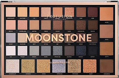 Makeup Palette - Profusion Cosmetics Moonstone 42 Shade Palette — photo N2