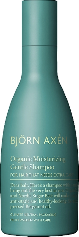 Moisturizing Shampoo - BjOrn AxEn Organic Moisturizing Gentle Shampoo — photo N1