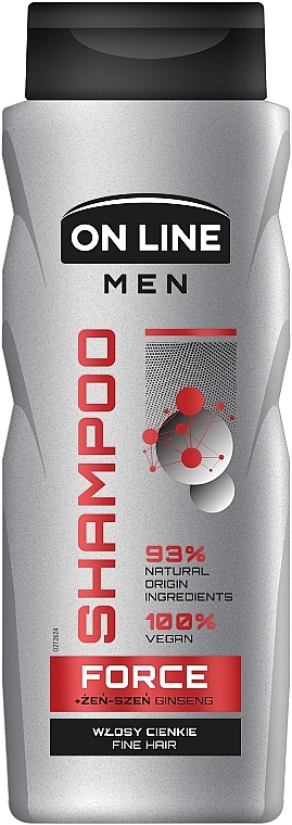 Shampoo for Fine Hair - On Line Men Force Shampoo — photo N1