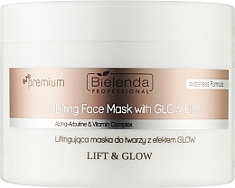 Radiance Effect Powder Lifting Face Mask - Bielenda Professional Lift & Glow Lifting Powder Face Mask with Glow Effect — photo N1