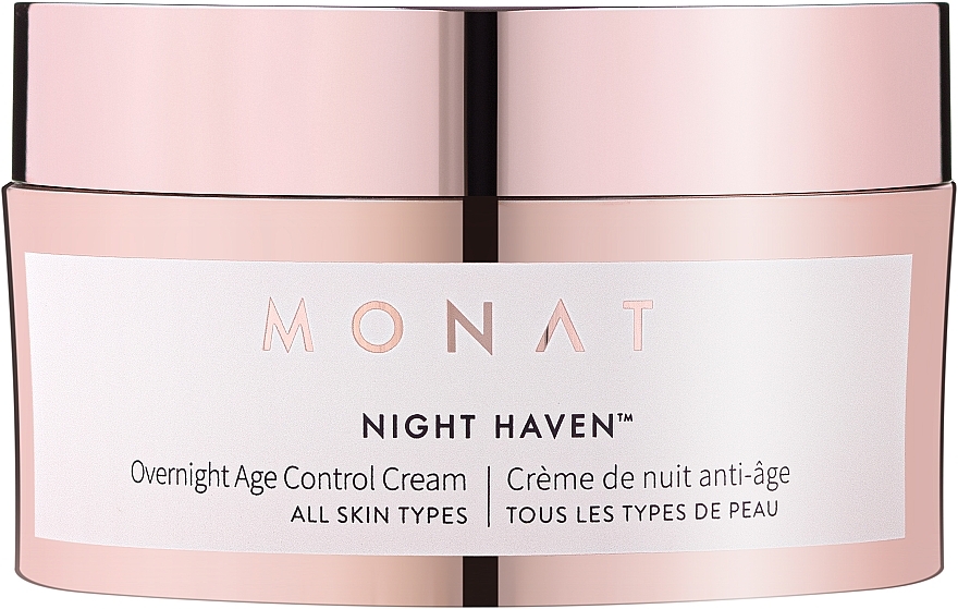 Anti-Aging Facial Night Cream - Monat Night Haven Overnight Age Control Cream — photo N1