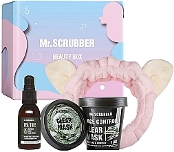 Set - Mr.Scrubber Even Complexion & Clear (f/mask/150g + f/cr/55ml + ass/1/pcs) — photo N1