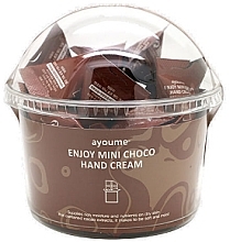 Fragrances, Perfumes, Cosmetics Chocolate Hand Cream - Ayoume Enjoy Mini Choco Hand Cream