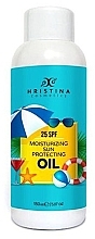 Fragrances, Perfumes, Cosmetics Moisturizing Sun Oil - Hristina Cosmetics Moisturizing Sun Protecting Oil SPF25