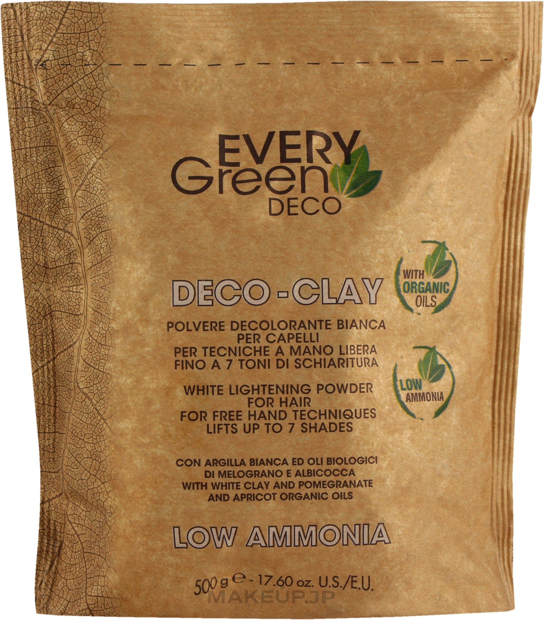 Hair Lightening Cream Powder - EveryGreen Deco Clay — photo 500 g