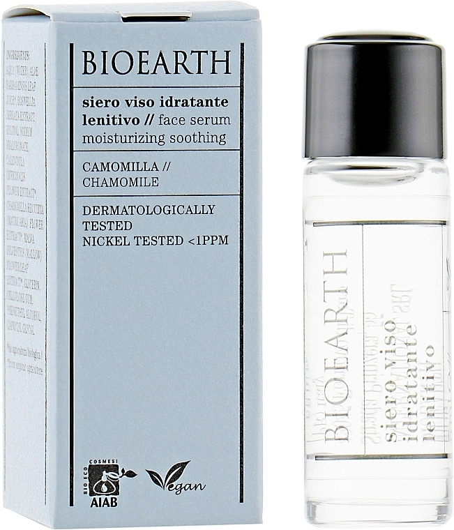 Moisturizing & Soothing Face Serum - Bioearth Soothing Moisture Serum (mini size) — photo N1