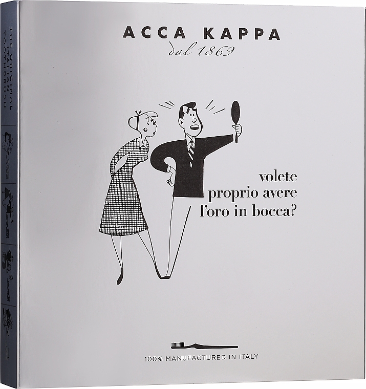 Set - Acca Kappa Gift Set (t/paste/2x100ml + brush/3pcs) — photo N1