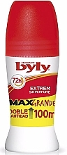 Fragrances, Perfumes, Cosmetics Roll-On Deodorant - Byly Extrem Max Deo 75H Roll-On