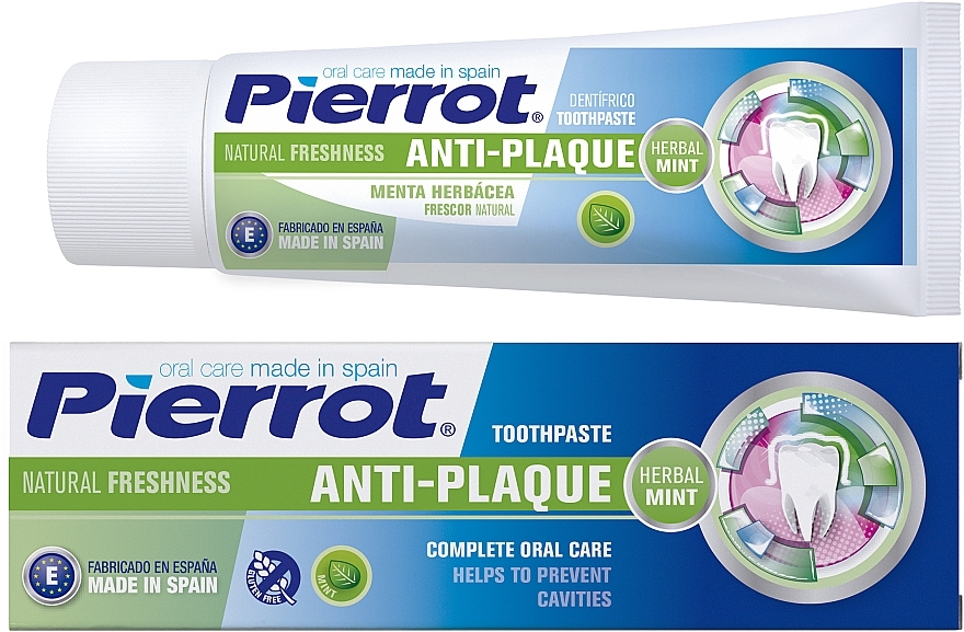 Mint & Fluoride Toothpaste - Pierrot Natural Freshness Toothpaste  — photo N1