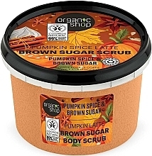 Pumpkin Latte Body Scrub - Organic Shop Pumpkin Spice Latte Brown Sugar Body Scrub — photo N1
