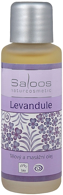 Massage Oil 'Lavender' - Saloos — photo N1