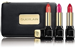 Fragrances, Perfumes, Cosmetics Set - Guerlain (lipstick/3x3.5g + pouch)