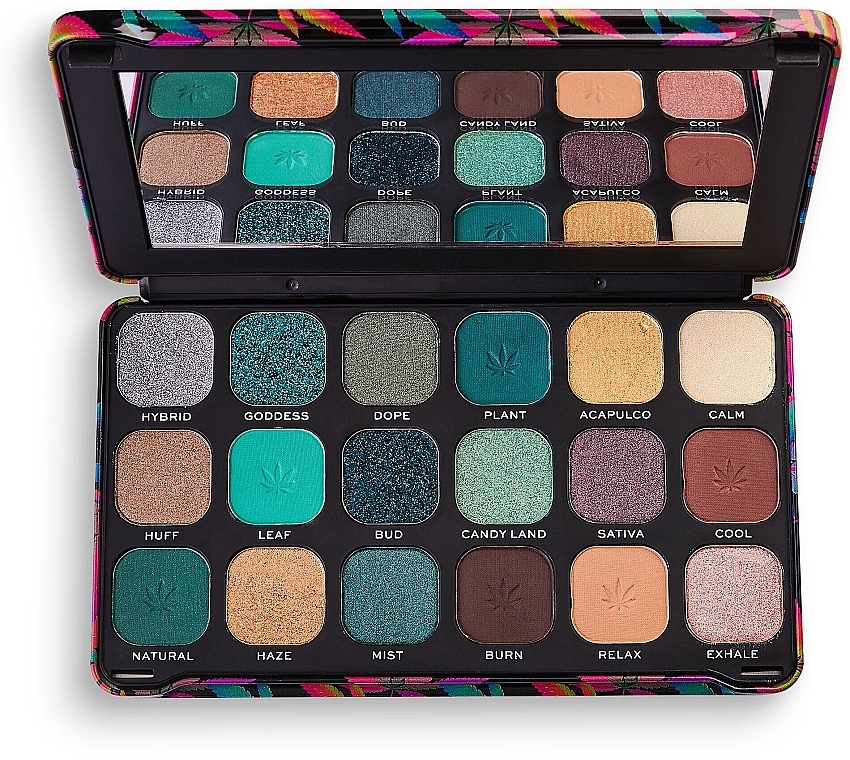 Eyeshadow Palette - Makeup Revolution Forever Flawless Chilled Eyeshadow Palette — photo N3