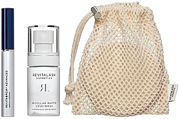 Fragrances, Perfumes, Cosmetics Set - Revitalash RevitaBrow Clean Routine Collection Set (br/cond/3ml + micel/30ml + cl/pads/5pc)