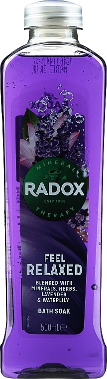 Feel Relaxed Bath Foam - Radox Feel Relaxed Bath Soak — photo N1