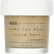 Fragrances, Perfumes, Cosmetics Self-Heating Face Scrub - Thank You Farmer Rice Pure The Real Scrub Pack