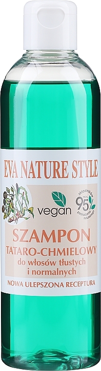 Normal Hair Shampoo - Eva Natura Nature Style Tataro-Hops Shampoo — photo N2