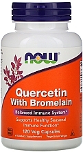 Capsules "Quercetin With Bromelain" - Now Foods Quercetin With Bromelain — photo N2