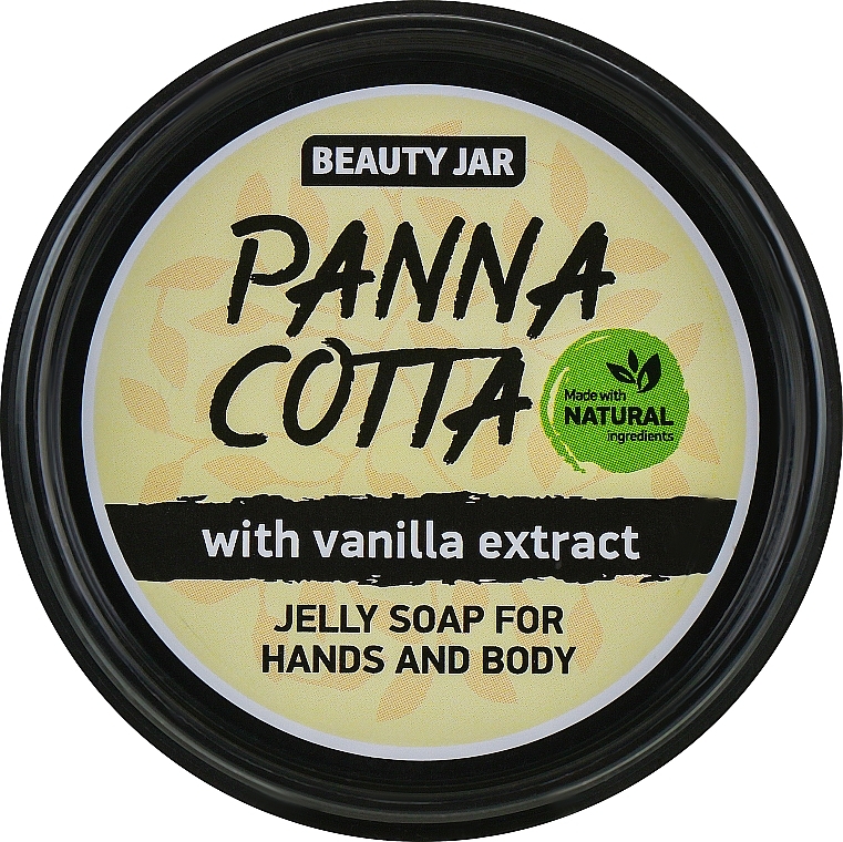 Soap "Panna Cotta" - Beauty Jar Jelly Soap For Hands And Body — photo N1