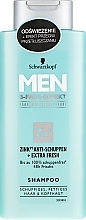 Fragrances, Perfumes, Cosmetics Anti-Dandruff Shampoo - Schwarzkopf Men Deep Effect 3 Zinc Anti-Dandruff+Oil Control Shampoo