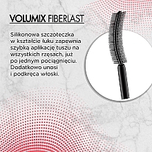 Mascara - Eveline Cosmetics Volumix Fiberlast Mascara  — photo N3