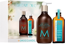 Fragrances, Perfumes, Cosmetics セット - MoroccanOil Dream Duo Light (h/oil/100ml + b/lot/360ml)