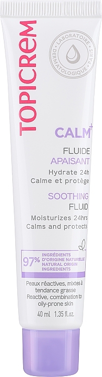 Ultra-Moisturizing Soothing Fluid - Topicrem Calm+ Ultra Moisturizing Soothing Fluid — photo N1