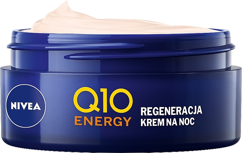 Night Cream - Nivea Q10 Energy Recharging Night Cream — photo N2